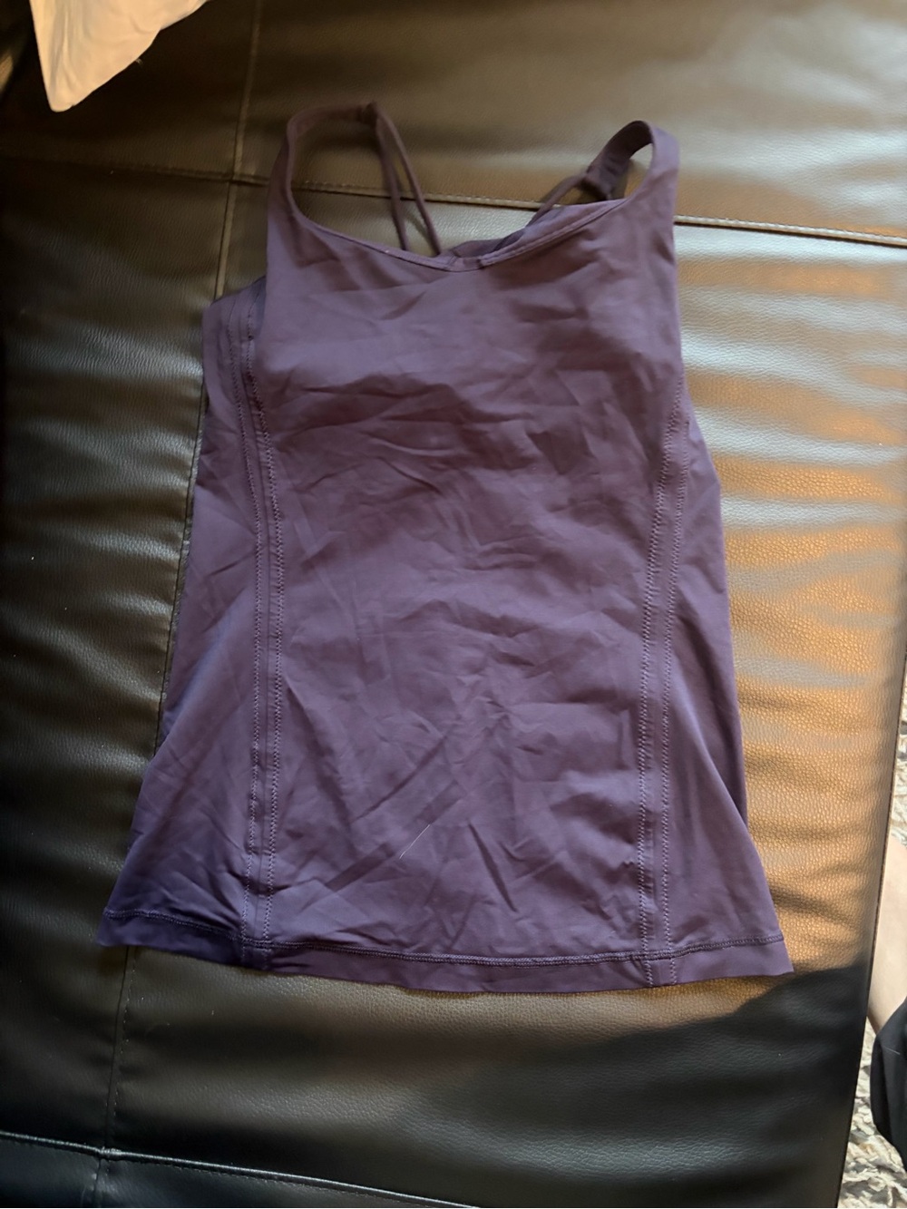 lululemon athletica Deep Purple Double-Strap Tank